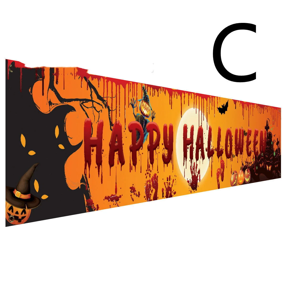 Halloween Theme Party Decoration Banner -  - #tag1#
