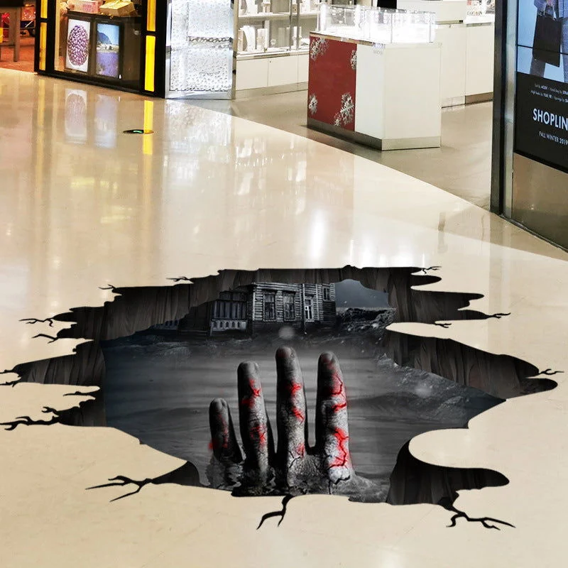 Halloween Theme Series Ruins Wall Stickers -  - #tag1#