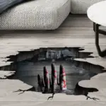 Halloween Theme Series Ruins Wall Stickers tag1