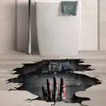 Halloween Theme Series Ruins Wall Stickers tag1