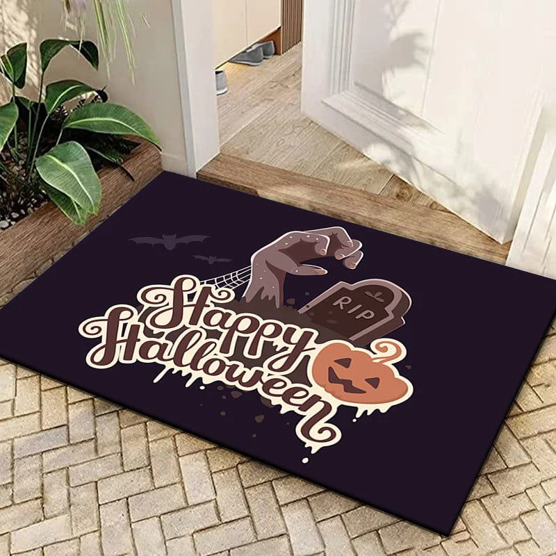 Halloween Themed Atmosphere Decorative Floor Mat -  - #tag1#