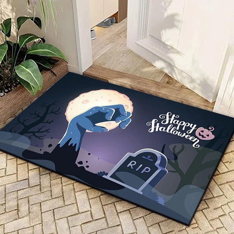 Halloween Themed Atmosphere Decorative Floor Mat -  - #tag1#