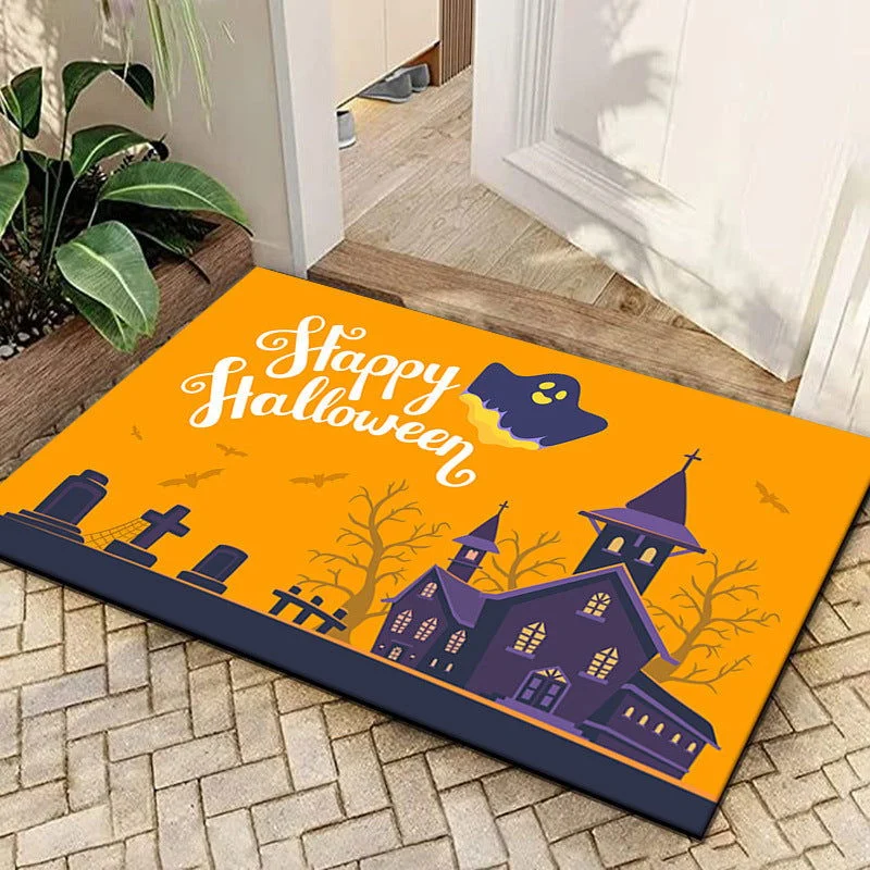Halloween Themed Atmosphere Decorative Floor Mat -  - #tag1#