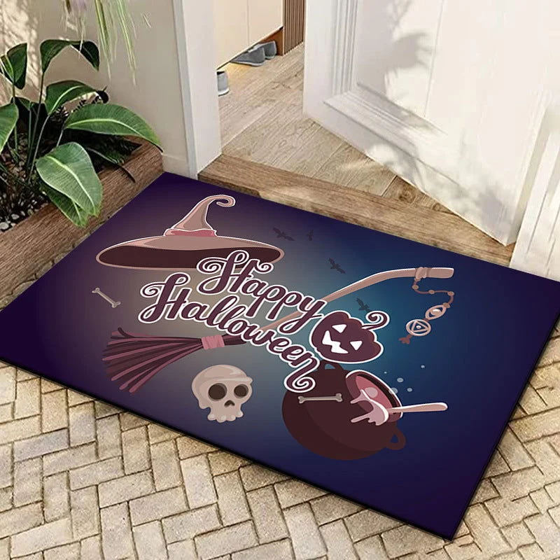 Halloween Themed Atmosphere Decorative Floor Mat -  - #tag1#