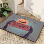 Halloween Themed Atmosphere Decorative Floor Mat tag1