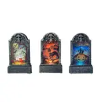 Halloween Tombstone Light Bar Haunted House Secret Room Dress Up Props tag1