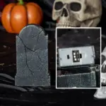 Halloween Tombstone Light Bar Haunted House Secret Room Dress Up Props tag1