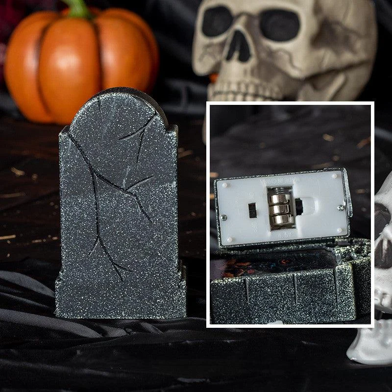 Halloween Tombstone Light Bar Haunted House Secret Room Dress Up Props -  - #tag1#