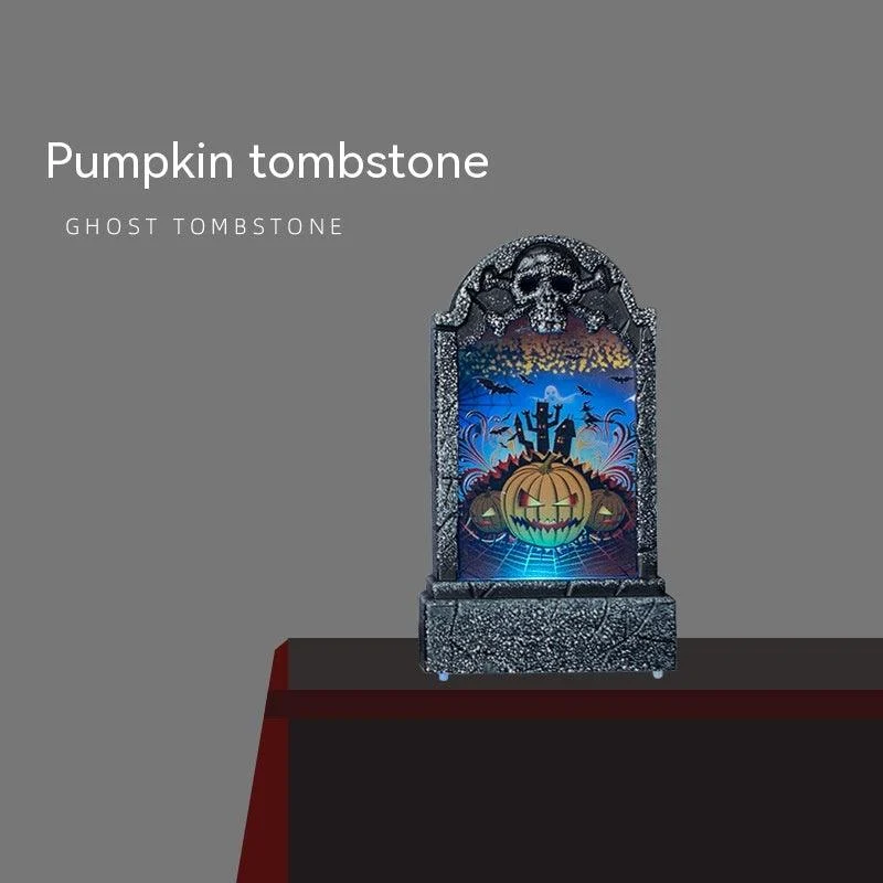 Halloween Tombstone Light Bar Haunted House Secret Room Dress Up Props -  - #tag1#