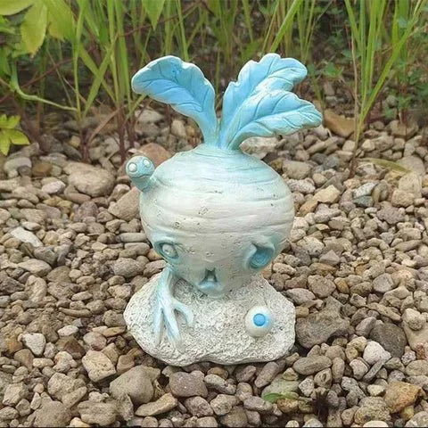 Halloween Vegetable Zombie Décor Ornament - Creative Fruit and Vegetable Garden Home Decoration Accessories -  - #tag1#