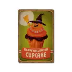 Halloween Vintage Iron Sheet Painting tag1