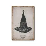 Halloween Vintage Iron Sheet Painting tag1