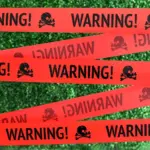Halloween Warning Caution Tape Warning Line Halloween Decoration tag1