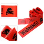 Halloween Warning Caution Tape Warning Line Halloween Decoration tag1