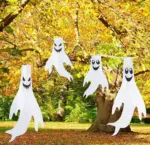 Halloween Windsock Ghost Face Windsock Flag Hanging Outdoor Decoration For Yard Garden Patio Halloween Decorations For Home tag1