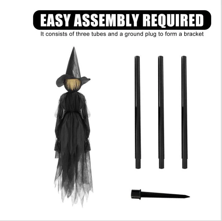 Halloween Witch Decoration Ghost House Layout Props -  - #tag1#