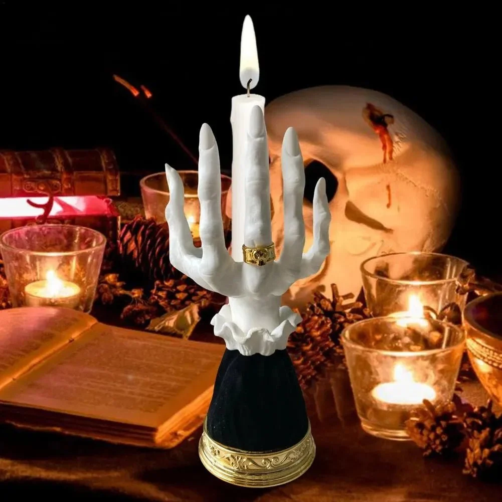 Halloween Witch Finger Horror Candle Holder - Witch Finger for Home Decor -  - #tag1#