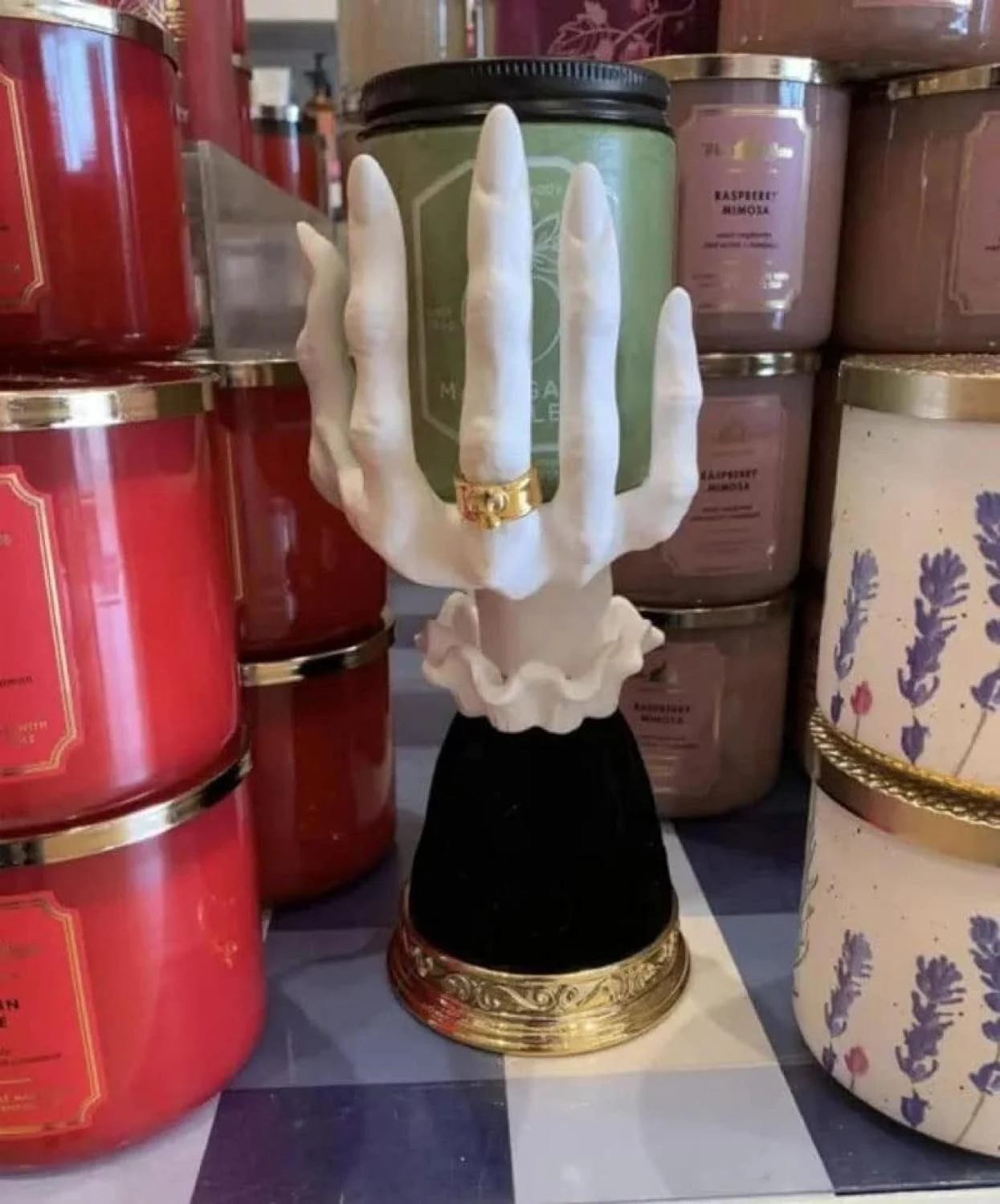 Halloween Witch Finger Horror Candle Holder - Witch Finger for Home Decor -  - #tag1#