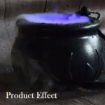 Halloween Witch Pot Smoke Machine LED Humidifier tag1