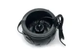 Halloween Witch Pot Smoke Machine LED Humidifier tag1