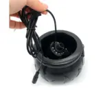 Halloween Witch Pot Smoke Machine LED Humidifier tag1