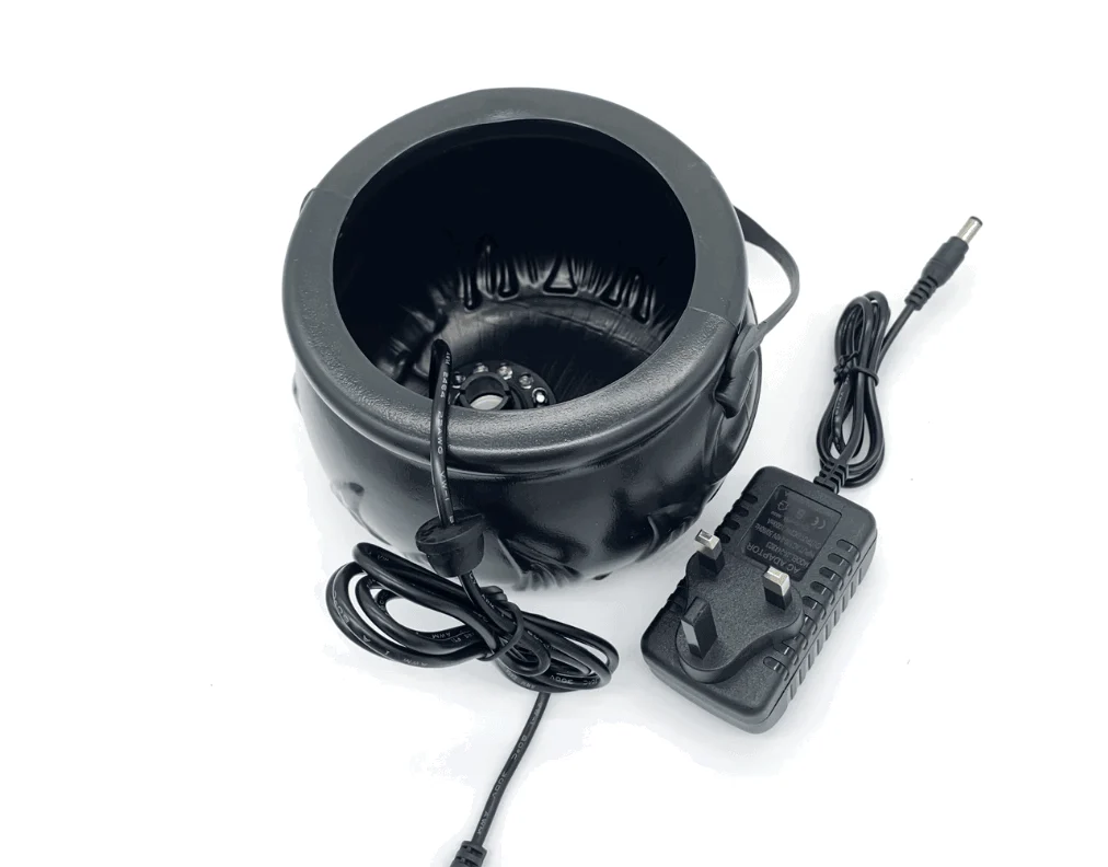 Halloween Witch Pot Smoke Machine LED Humidifier -  - #tag1#