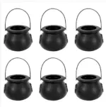 Halloween Witch Pot Smoke Machine LED Humidifier tag1