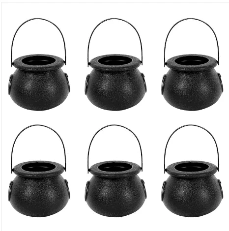 Halloween Witch Pot Smoke Machine LED Humidifier -  - #tag1#
