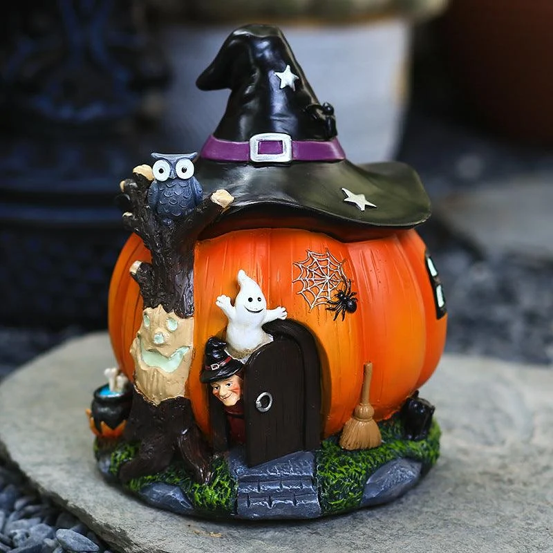 Halloween Witch Pumpkin House Decoration -  - #tag1#