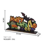 Halloween Wooden Decoration Decorations Festival tag1
