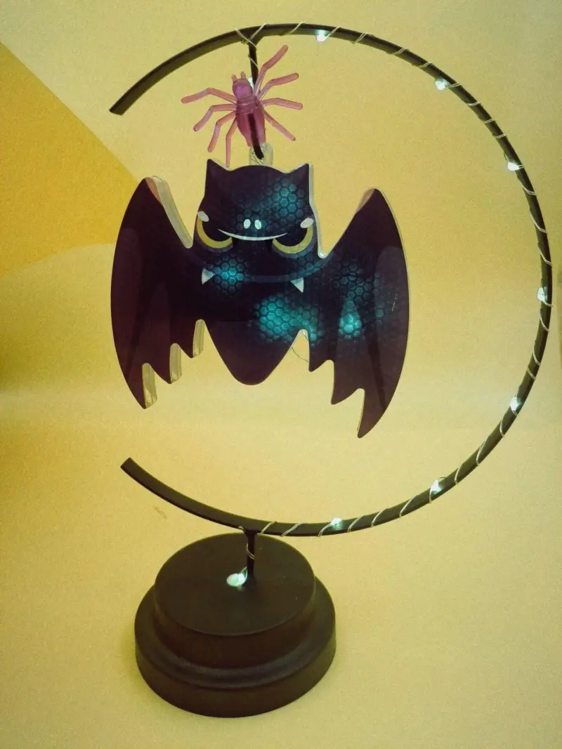 Halloween Wrought Iron Modeling Lamp tag1
