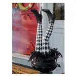 Halloween decoration evil witch thigh tag1