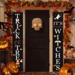 Halloween door hanging couplet tag1