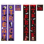 Halloween door hanging couplet tag1