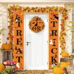 Halloween door hanging couplet tag1