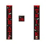 Halloween door hanging couplet tag1