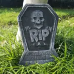 Halloween ghost festival decoration bubble tombstone tag1
