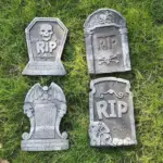 Halloween ghost festival decoration bubble tombstone tag1