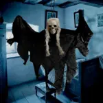 Halloween ghost skull decoration hanging tag1