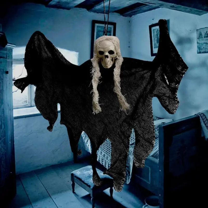 Halloween ghost skull decoration hanging tag1
