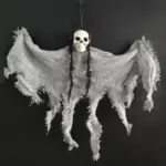 Halloween ghost skull decoration hanging tag1