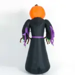 Halloween pumpkin black cat witch cartoon inflatable model tag1