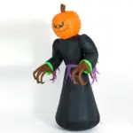Halloween pumpkin black cat witch cartoon inflatable model tag1