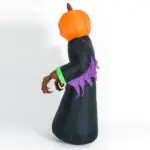 Halloween pumpkin black cat witch cartoon inflatable model tag1