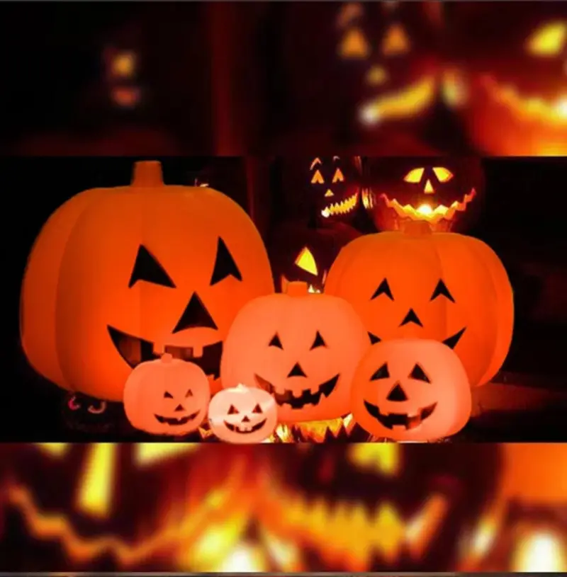 Halloween pumpkin lantern tag1