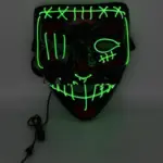 Halloween scary face hood tag1