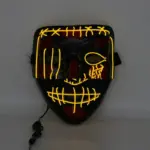 Halloween scary face hood tag1