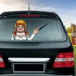 Halloween wiper sticker tag1