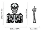 Halloween wiper sticker tag1