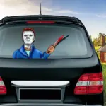 Halloween wiper sticker tag1